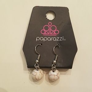 NWT Tan and Cream Earrings